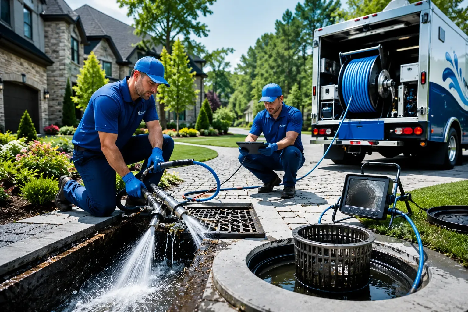 Local outdoor drain cleaning professionals in Hoskins, NE